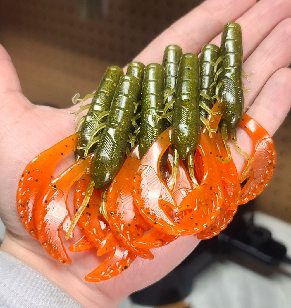 3.4" Ecto Craw - 8 pack